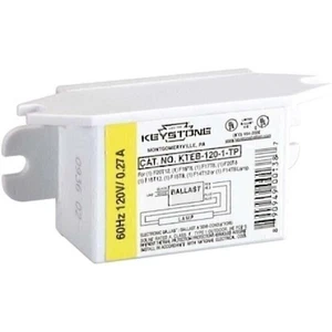 Keystone KTEB-120-1-TP 1-Lamp 20 Watt T12 Fluorescent Ballast - G13, 120V - Picture 1 of 2