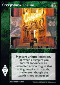 Creepshow Casino [Third set] - VTES card - Imagen 1 de 2