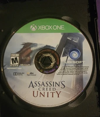 Assassin's Creed Unity Microsoft Xbox One Disc Only - Image 1 of 3