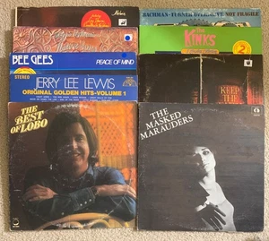 Lot 2 - 9 classic rock and pop albums. - Picture 1 of 1