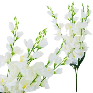 KÜNSTLICHER GLADIOLENZWEIG DEKORATIVE VASENBLUMEN - Bild 1 von 11