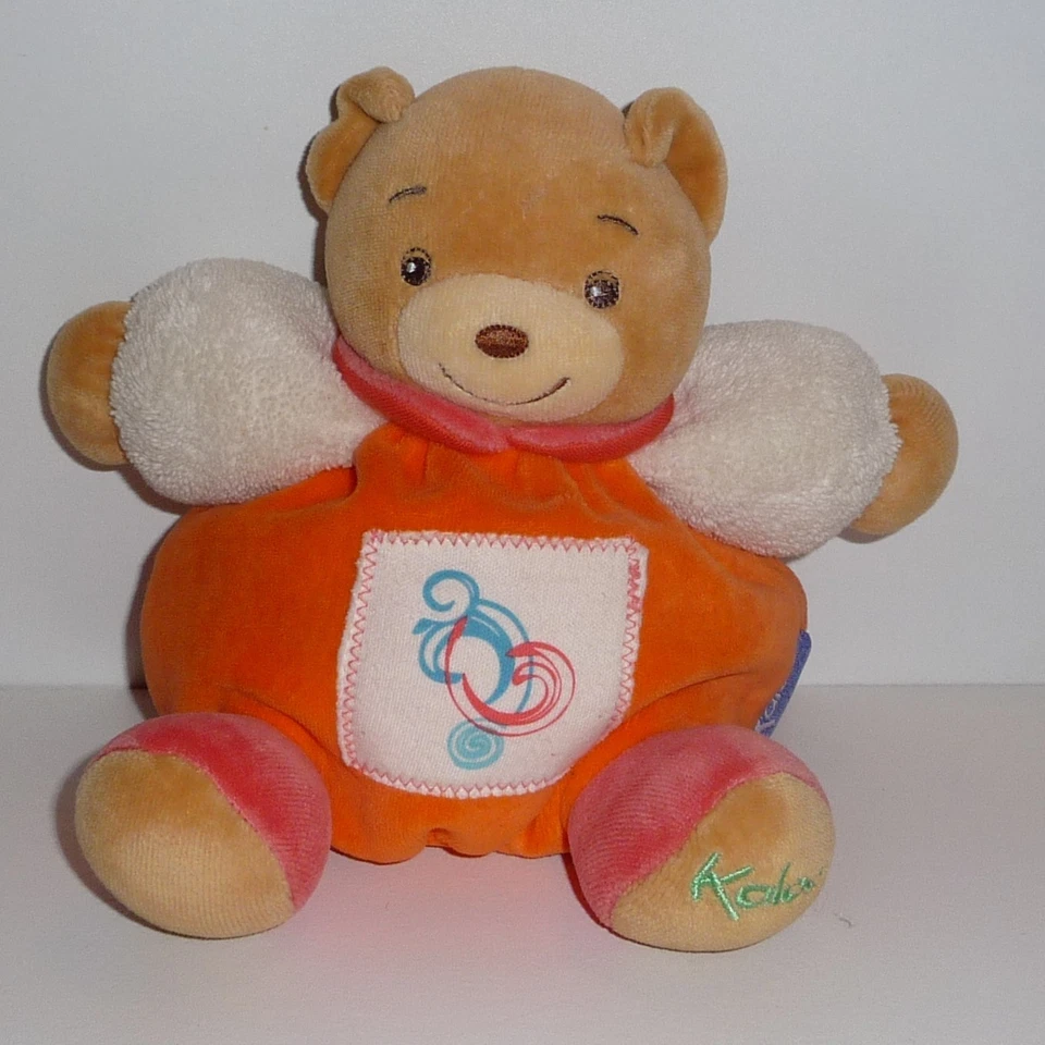 Kuscheltuch Bär Kaloo - Orange - Bild 1 von 1