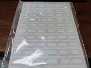 Brady 29755 Qtà di 1 per Lotto ETICHETTA ADESIVA PLASTICA LASER TAB 1.000 IN X 0,50 - Foto 1 di 5