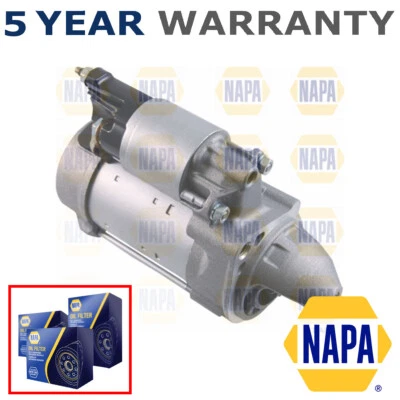 NAPA Starter Motor Fits Sprinter C-Class E-Class Vito 2.1 CDi D 2.7 A6519060026 - Image 1 of 2
