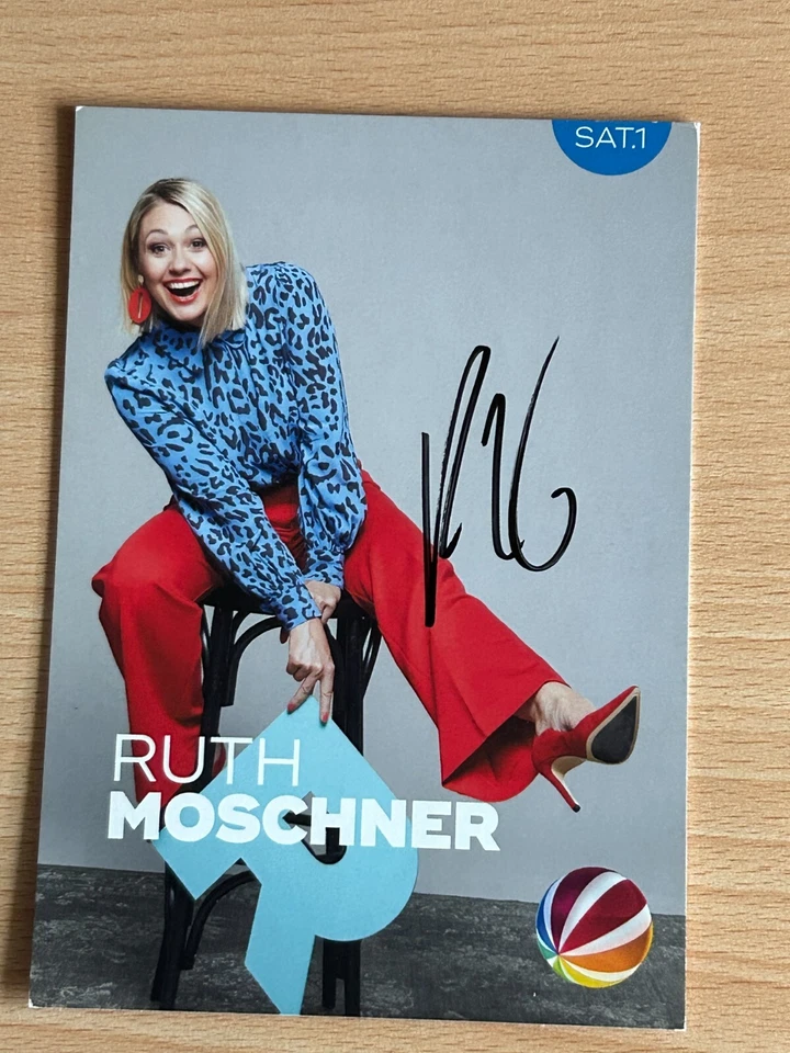Ruth Moschner Autogrammkarte original signiert #S5178 - Bild 1 von 1