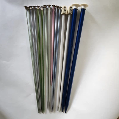 Lote mixto vintage agujas de tejer Bates, Boye Foto 1 de 4