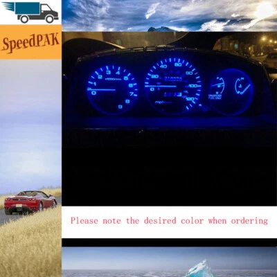 Kit de bombillas aptas para Honda Civic EG1992-1995 Gauge Cluster + KIT LED CLIMATIZADOR Foto 1 de 4