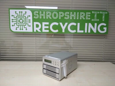 G-Technology G-Safe GEN3 1TB 2-Bay Data Storage. No Drivers + PSU - Image 1 of 4