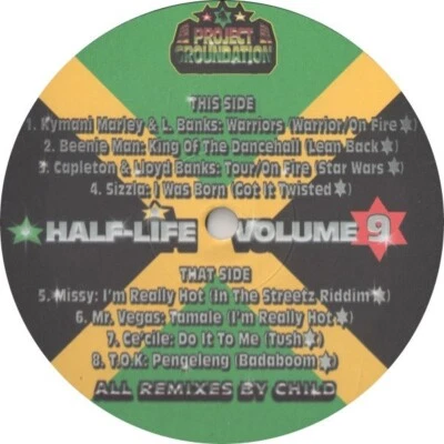 5 x 12" Vinyl LOT Project Groundation DJ Child Dancehall Reggae Hip Hop Mashup - Imagem 1 de 4