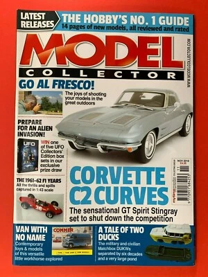 MODEL COLLECTOR Magazine - Nov 2018 - Lamborghini Muira P400S - Corvette C2 - Image 1 of 3