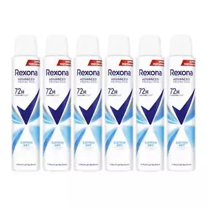 Rexona Advanced Protection Cotton Dry 72H Deodorant Spray, 6.7 oz. (Pack of 6) - Picture 1 of 2