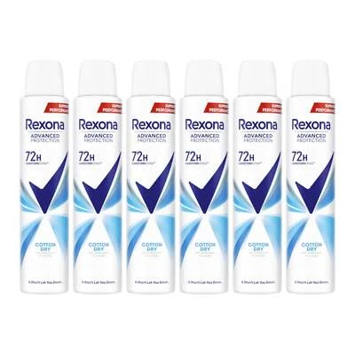 Rexona Advanced Protection Cotton Dry 72H Deodorant Spray, 6.7 oz. (Pack of 6) - Image 1 of 2