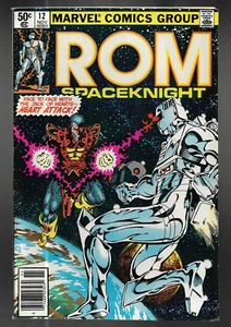 ROM Spaceknight #12 Marvel Comics 1980 sehr guter Zustand sieht besser aus - Bild 1 von 2
