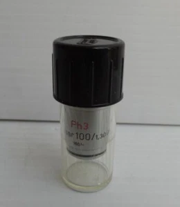 Carl Zeiss Neofluar Ph3 100/ 1,30 Oel 160/- Microscope Objective - Picture 1 of 5