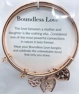 Chrysalis Boundless Love 18K Rose Gold Flash Expandable Bangle