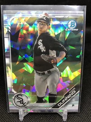 2019 Bowman Draft Sapphire DANE DUNNING #BDC-54 WHITE SOX - Image 1 of 2