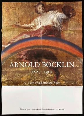 ARNOLD BOCKLIN Original Movie Poster 1988 Swiss Painter Artist Documentary - Image 1 of 3