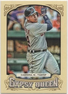 Miguel Cabrera 2014 TOPPS GYPSY QUEEN BASEBALL Base #1 Tigers - Bild 1 von 2