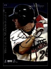 ALEX GORDON SIGNED 2006 TRISTAR WICHITA WRANGLERS #55 ON-CARD AUTO