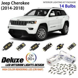 Kit de luces interiores LED para accesorios de bombillas LED Jeep Cherokee 2014-2018 - Imagen 1 de 8