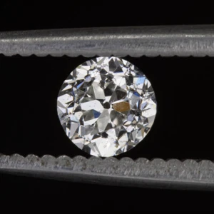 0.64ct OLD EUROPEAN CUT DIAMOND I SI2 LOOSE VINTAGE NATURAL ESTATE 2/3 CARAT - Picture 1 of 1