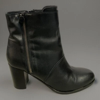 Botín para mujer Cordani 38/7,5 de cuero negro  Foto 1 de 4