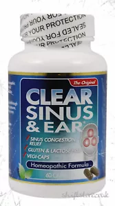 Clear Products Clear Sinus and Ear® - 60 Kapseln | Original | UK Lager - Bild 1 von 1