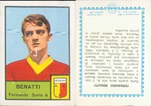 R@R@ Figurine Footballeurs Mira(Bord Large) 1964/65*Messina, Benatti - Neuf - Picture 1 of 1
