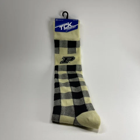 Purdue • Officially Licensed Collegiate • Comfort Socks • Women M (7-10) • “NEW” Cover