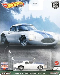 Hot Wheels Jaguar E-TYPE British Horse Power Escala 1:64 Modelo de Coche Fundido Juguete - Imagen 1 de 2