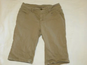 Faded Glory tan shorts, size 4, 31" waist, cotton/spandex blend. - Picture 1 of 4