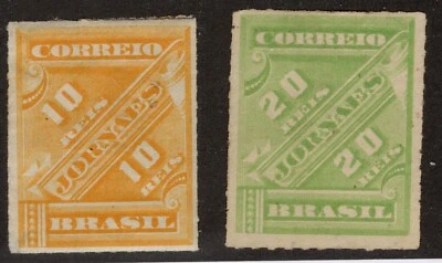 Brazil Scott P1 and P11 Mint Hinged - CV 6$ - Image 1 of 2