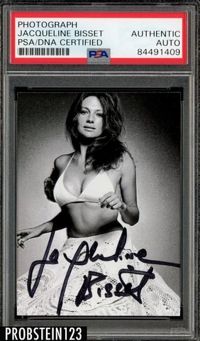 JACQUELINE BISSET SIGNED SEXY PHOTOGRAPH PSA DNA CERTIFIED AUTOGRAPH Cover