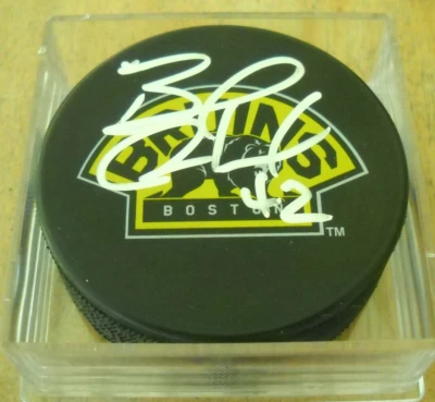 BLAKE WHEELER AUTOGRAPH SIGNED PUCK COA BOSTON BRUINS - Image 1 of 2