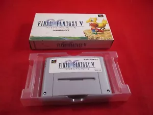 Final Fantasy V Nintendo Super Famicom w/ Box game WORKS! #O1 - Picture 1 of 6