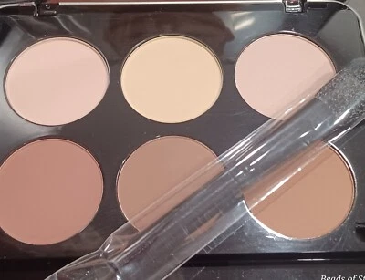 Makeup Contour Kit Set W Mirror Women Cosmetic Cosmetics Bronzer Highlighter - Image 1 of 4