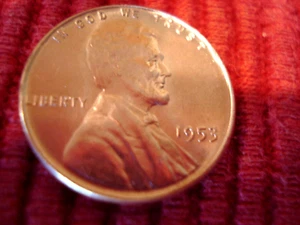 1953 Lincoln UNC Wheat Penny - Picture 1 of 4