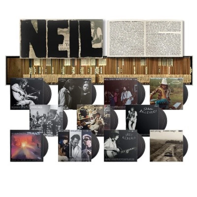 NEIL YOUNG New Sealed Ltd Ed 2024 BEST OF & RARITIES 1976-87 17 CD BOXSET - Image 1 of 1