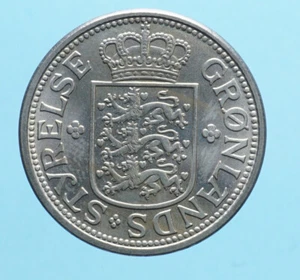 GROENLANDIA 25 ORE 1926 NICHEL COIN MONETE DA COLLEZIONE NUMISMATICA CURRENCY - Imagen 1 de 2