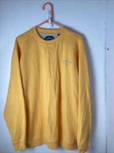 Callaway Golf Sport Sweatshirt XL Yellow Pullover Super Soft Warm - Picture 1 of 6
