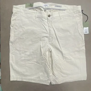 Pantalones Cortos Goodfellow & Co Caqui Claro Para Hombre Talla 42 10.5" Frente Plano - Imagen 1 de 6