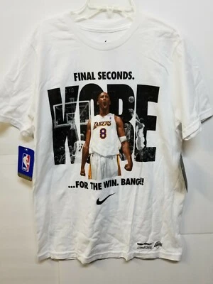 Camisa de día súper rara Nike Kobe Bryant Buzzer Beater LA Lakers Mamba talla juvenil L Foto 1 de 4