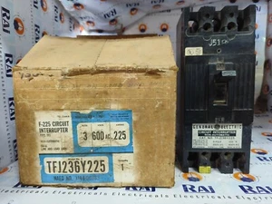 GENERAL ELECTRIC TFJ236Y225 3-POLE MOLDED CASE CIRCUIT BREAKER 225 A - Picture 1 of 10