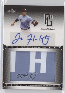2013 Leaf Perfect Game Showcase Jersey Auto Jack Flaherty #JA-JF1 Auto - Picture 1 of 4