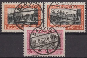 === DANZIG Ansichten Mi. 212-213 gest., kompetent geprüft, Kat. 30€ === - Picture 1 of 2