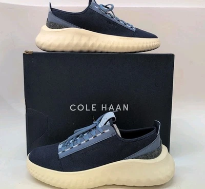 Cole Haan Generation Zerogrand II Suede Platform Shoes Women's 9B Navy #81157 - Image 1 of 4