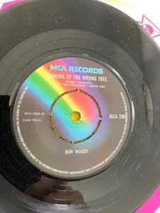 Don Woody. Barking up the wrong tree. 7” vinyl MCA records. 1976 - Bild 1 von 4