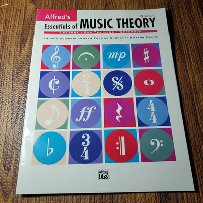 Книга Alfred's Essentials of Music Theory 1 рабочая тетрадь - Изображение 1 из 4