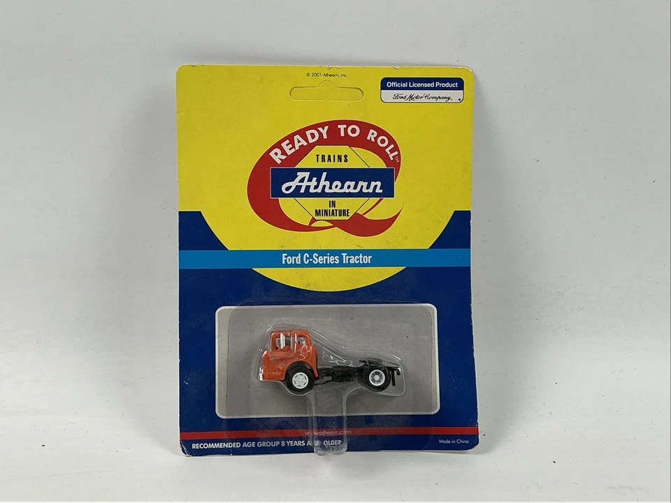 Athearn Ford C-Series Tractor #02706 Orange - Image 1 of 2