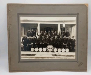 Vintage Passepartout Foto American Legion Bugle And Drum Corps Post 137 Windber PA - Bild 1 von 11